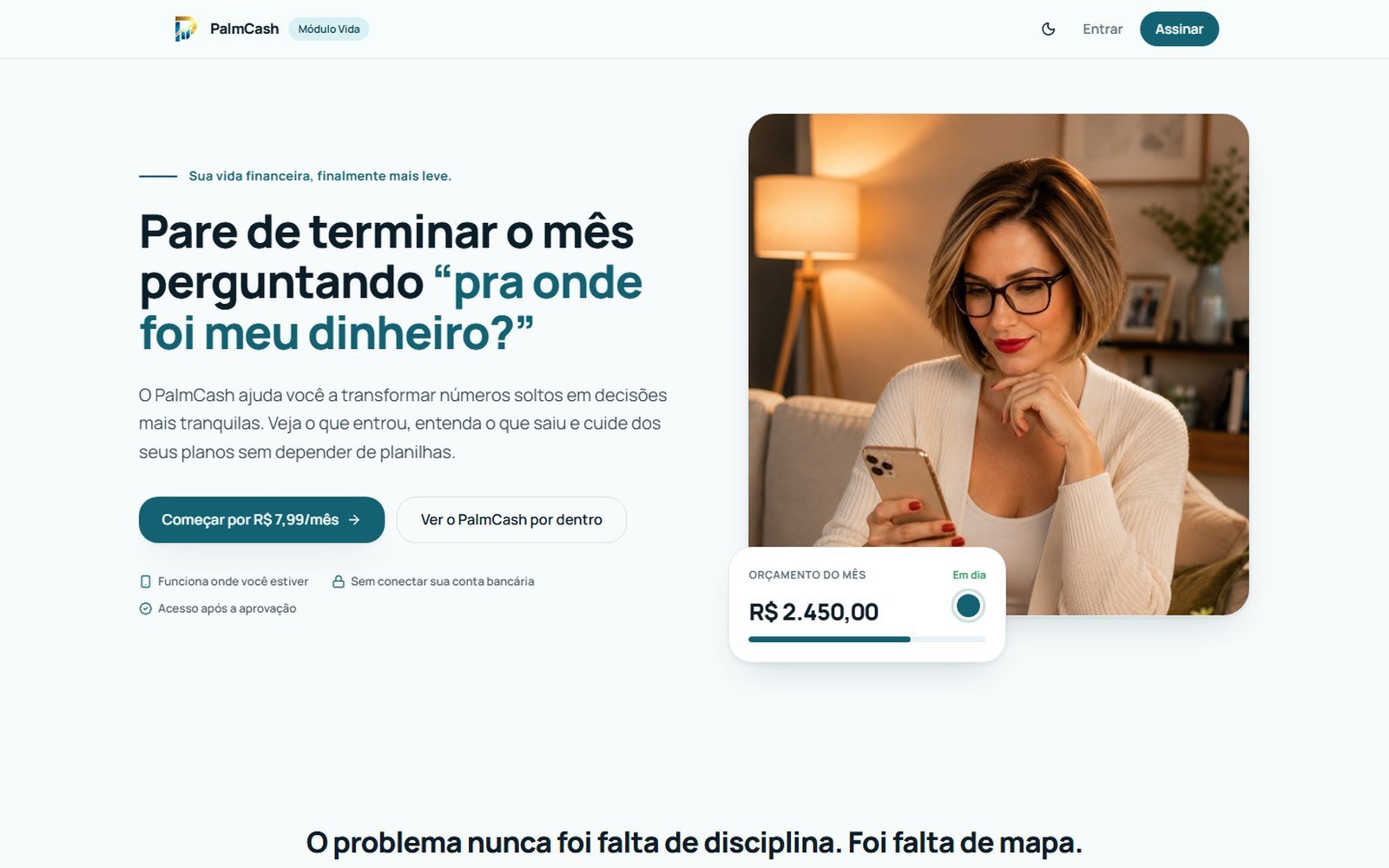 Finanças *sem planilha* e sem complicação