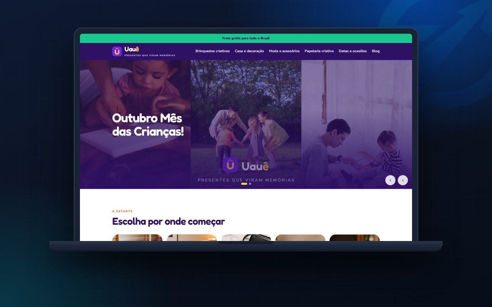 Uauê: loja de presentes que viram memórias