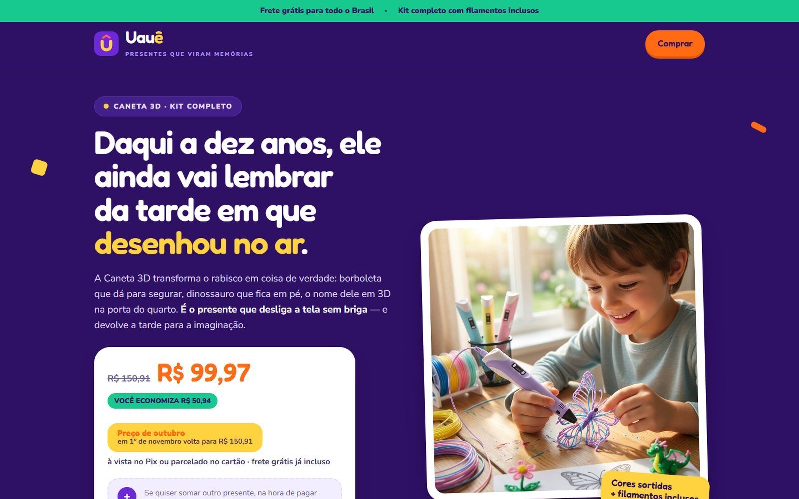 Página de Vendas