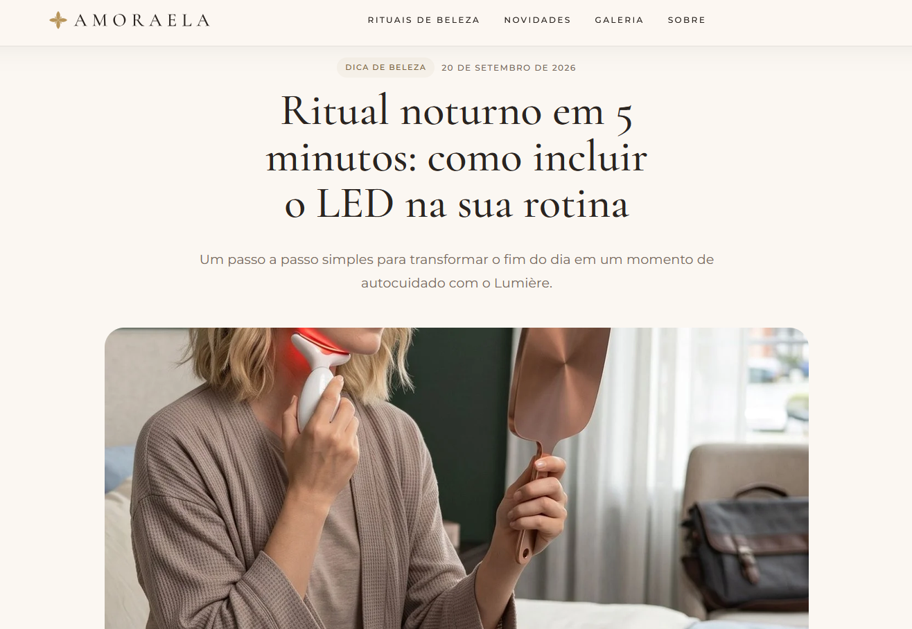 Diário de beleza